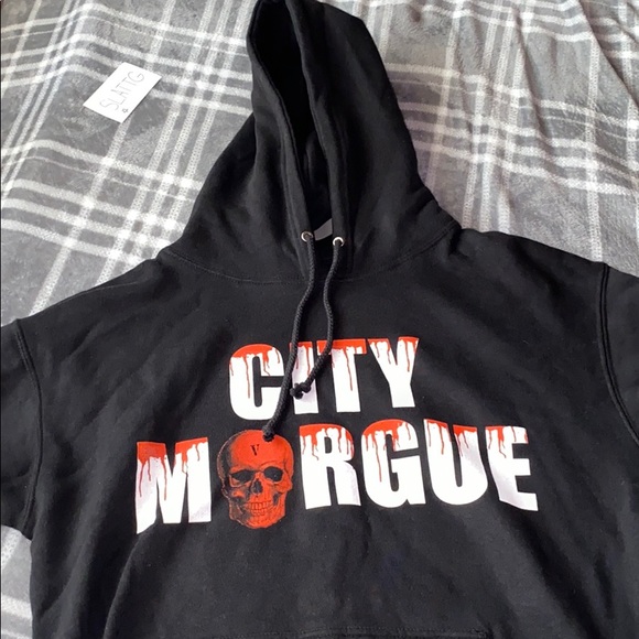 vlone x city morgue hoodie